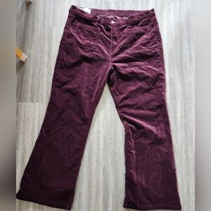 Gap Size 35 High Rise Corduroy '70s Flare Jeans